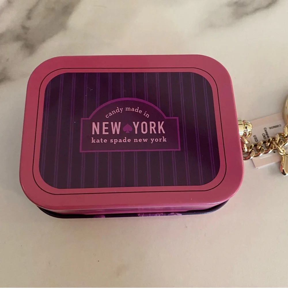 KATE SPADE Candy Shop Tin Key Fob